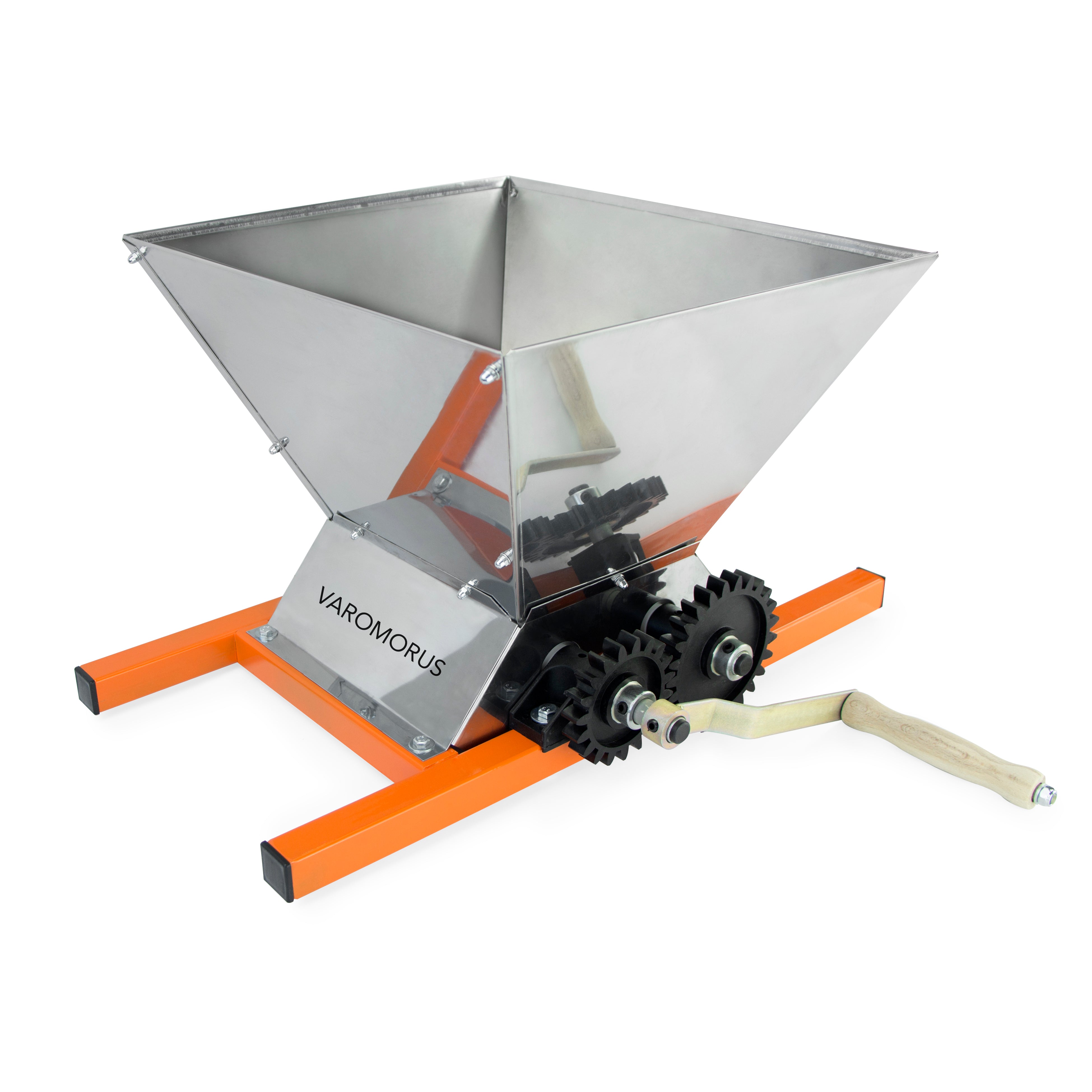 Varomorus Manual Grape Crusher Stainless Steel Version - Image 2